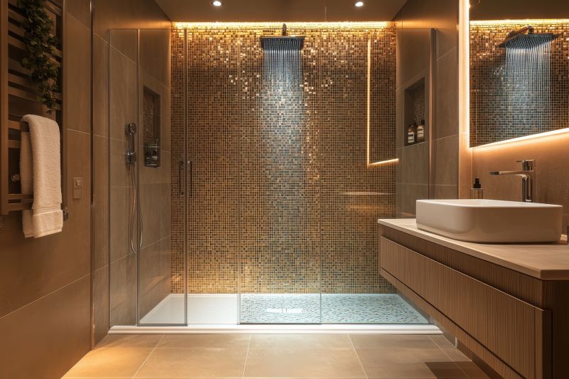 Expansive Shower Areas