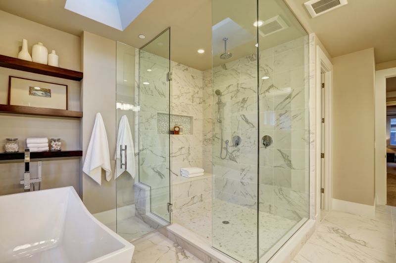 Elegant Shower Niche Design